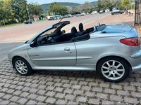 Gebraucht Peugeot 206 CC 110 PS (80 kW) 2006 Silber Cabrio