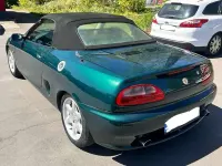 Gebraucht MG F 120 PS (88 kW) 1999 British racing green met Cabrio