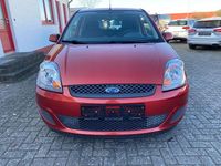 Gebraucht Ford Fiesta Style 69 PS (50 kW) 2008 Rot Kleinwagen