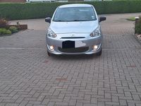 Second-hand Mitsubishi Space Star 71 CP (52 kW) 2015 Argintiu Hatchback