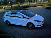Gebraucht Ford S-MAX Titanium 241 PS (177 kW) 2015 Weiß Van / Kleinbus