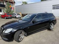 Usata Mercedes E250 Avantgarde 204 CV (150 kW) 2011 Nero Station wagon