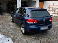 Gebraucht VW Golf VI Match 2012 Blau Kleinwagen