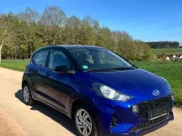 Gebraucht Hyundai i10 GO! 67 PS (49 kW) 2022 Blau Kleinwagen