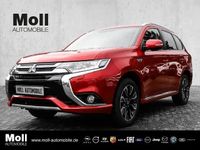 Gebraucht Mitsubishi Outlander P-HEV 203 PS (149 kW) 2016 Rot rot metallic SUV