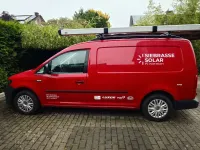 Gebraucht VW Caddy 102 PS (75 kW) 2019 Rot Van / Kleinbus