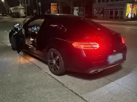 Gebraucht Mercedes C180 156 PS (114 kW) 2018 Schwarz Coupé