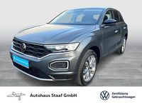 Gebraucht VW T-Roc Style 150 PS (110 kW) 2021 Indiumgrau metallic schwarz SUV
