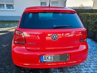 Gebraucht VW Polo Life 90 PS (66 kW) 2013 Rot Kleinwagen
