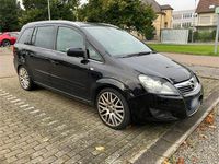 Gebraucht Opel Zafira 110 PS (80 kW) 2011 Schwarz Van / Kleinbus
