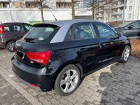 gebraucht Audi A1 Sportback A1 schwarz 4/5 Türe mit Feuerlöscher teilleder