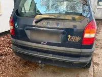 Gebraucht Opel Zafira 101 PS (74 kW) 2002 Blau Van / Kleinbus