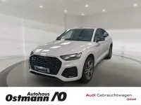 Gebraucht Audi Q5 Sportback S-Line 367 PS (269 kW) 2022 Gletscherweiß metallic SUV