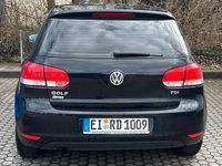 Gebraucht VW Golf VI 2010 Schwarz Kleinwagen