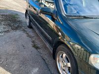 Gebraucht Opel Astra 85 PS (62 kW) 2002 Grün Kleinwagen