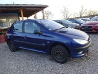 Gebraucht Peugeot 206 75 PS (55 kW) 2001 Blau Limousine