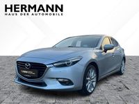 Gebraucht Mazda 3 Sports-Line 120 PS (88 kW) 2017 Diamantsilber metallic (silber Limousine