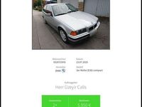 Gebraucht BMW 316 102 PS (75 kW) 1994 Silber Coupé