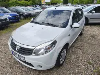 Gebraucht Dacia Sandero Lauréate 87 PS (63 kW) 2008 Weiß Kleinwagen
