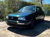 Gebraucht VW Golf Cabriolet 90 PS (66 kW) 1996 Grün Cabrio