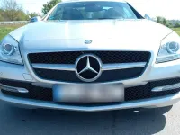 Gebraucht Mercedes SLK200 184 PS (135 kW) 2012 Silber Cabrio