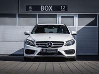 Gebraucht Mercedes C250 AMG line 204 PS (150 kW) 2016 Polarweiss Limousine