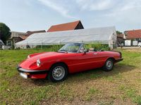 Gebraucht Alfa Romeo Spider 103 PS (75 kW) 1983 Rot Cabrio