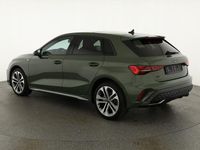 Neu Audi A3 S-Line 150 PS (110 kW) 2025 Distrikt grün metallic Limousine