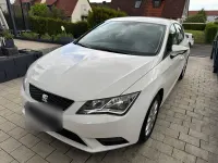 Gebraucht Seat Leon Style 105 PS (77 kW) 2013 Weiß Limousine