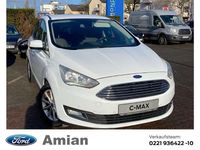 Gebraucht Ford C-MAX Titanium 125 PS (91 kW) 2016 Frostweiß Van / Kleinbus