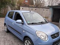 Gebraucht Kia Picanto 69 PS (50 kW) 2010 Blau Kleinwagen