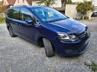 Gebraucht VW Sharan 150 PS (110 kW) 2019 Blau Van / Kleinbus