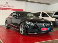 Gebraucht Mercedes C200 AMG line 184 PS (135 kW) 2017 Schwarz Cabrio