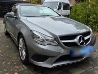 Usata Mercedes E250 Sport Edition 204 CV (150 kW) 2015 Argento Cabrio