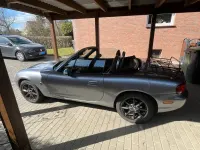 Gebraucht Mazda MX5 120 PS (88 kW) 2002 Grau Cabrio