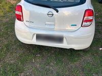 Gebraucht Nissan Micra 80 PS (58 kW) 2012 Weiß Kleinwagen