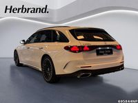 Gebraucht Mercedes E300 AMG 313 PS (230 kW) 2024 Unilack polarweiß Kombi