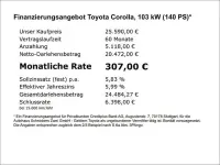 Gebraucht Toyota Corolla Business Edition 140 PS (102 kW) 2025 Marlingrau metallic