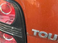 Gebraucht VW Touran Cross 140 PS (102 kW) 2007 Orange Van / Kleinbus