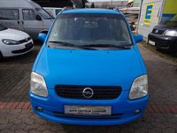 Gebraucht Opel Agila 75 PS (55 kW) 2002 Blau Van / Kleinbus