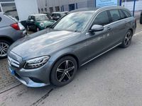 gebraucht Mercedes C200 T d 2X AVANTGARDE Leder LED Navi Anhänger