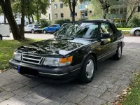 Gebraucht Saab 900 Cabriolet 141 PS (103 kW) 1992 Schwarz Cabrio