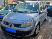Gebraucht Renault Scénic II Dynamique 113 PS (83 kW) 2005 Silber Van / Kleinbus