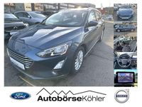 Gebraucht Ford Focus Titanium 125 PS (91 kW) 2021 Chromablau metallic Kombi