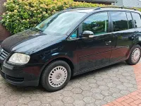 Gebraucht VW Touran 105 PS (77 kW) 2004 Schwarz Van / Kleinbus