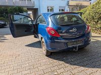 Gebraucht Opel Corsa 87 PS (63 kW) 2014 Blau Kleinwagen