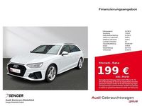 Gebraucht Audi A4 S-Line 204 PS (150 kW) 2023 Gletscherweiß metallic Kombi