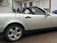 Gebraucht Mercedes SLK230 193 PS (141 kW) 1997 Silber Cabrio