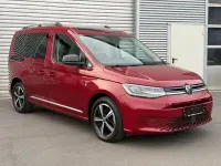 Brugt VW Caddy Style 122 HK (89 kW) 2022 Rød MPV