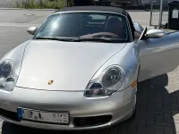 Gebraucht Porsche Boxster 204 PS (150 kW) 1997 Silber Cabrio